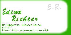 edina richter business card